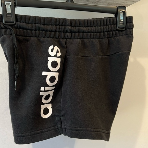 Adidas Black Cotton Shorts in size XS - Picture 1 of 6